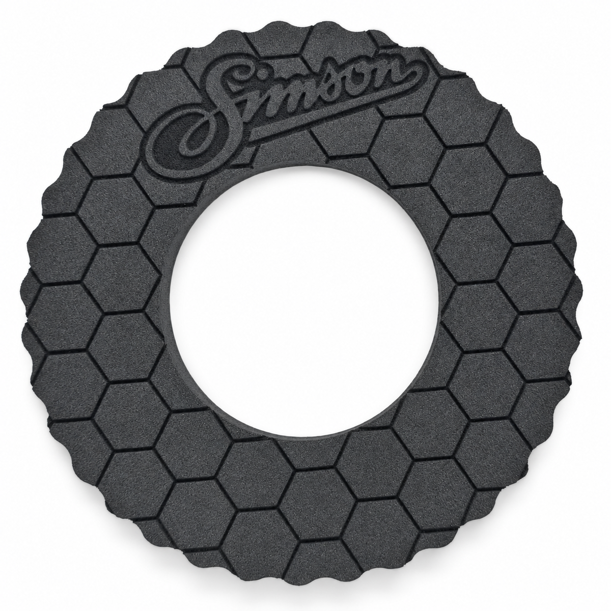 Simson Tank Protection Ring - Hexagon with Simson Logo