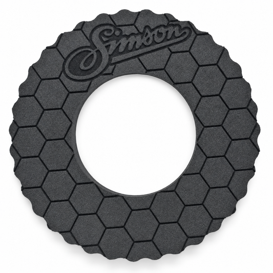 Simson Tank Protection Ring - Hexagon with Simson Logo