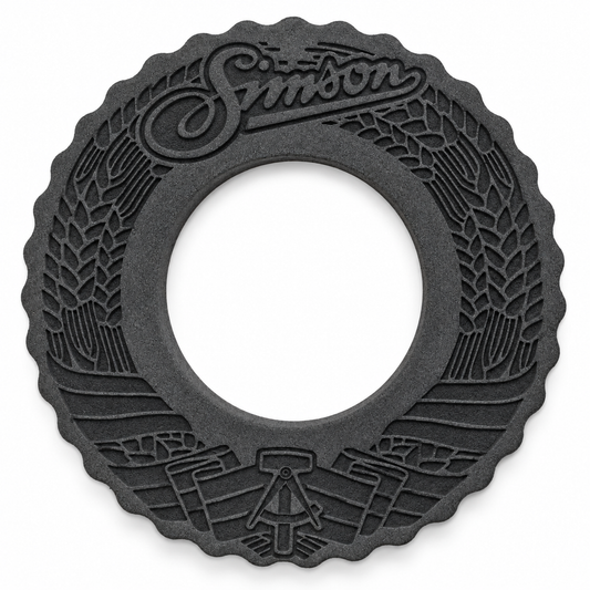 Simson Tank Protection Ring - Hexagon with Simson Logo