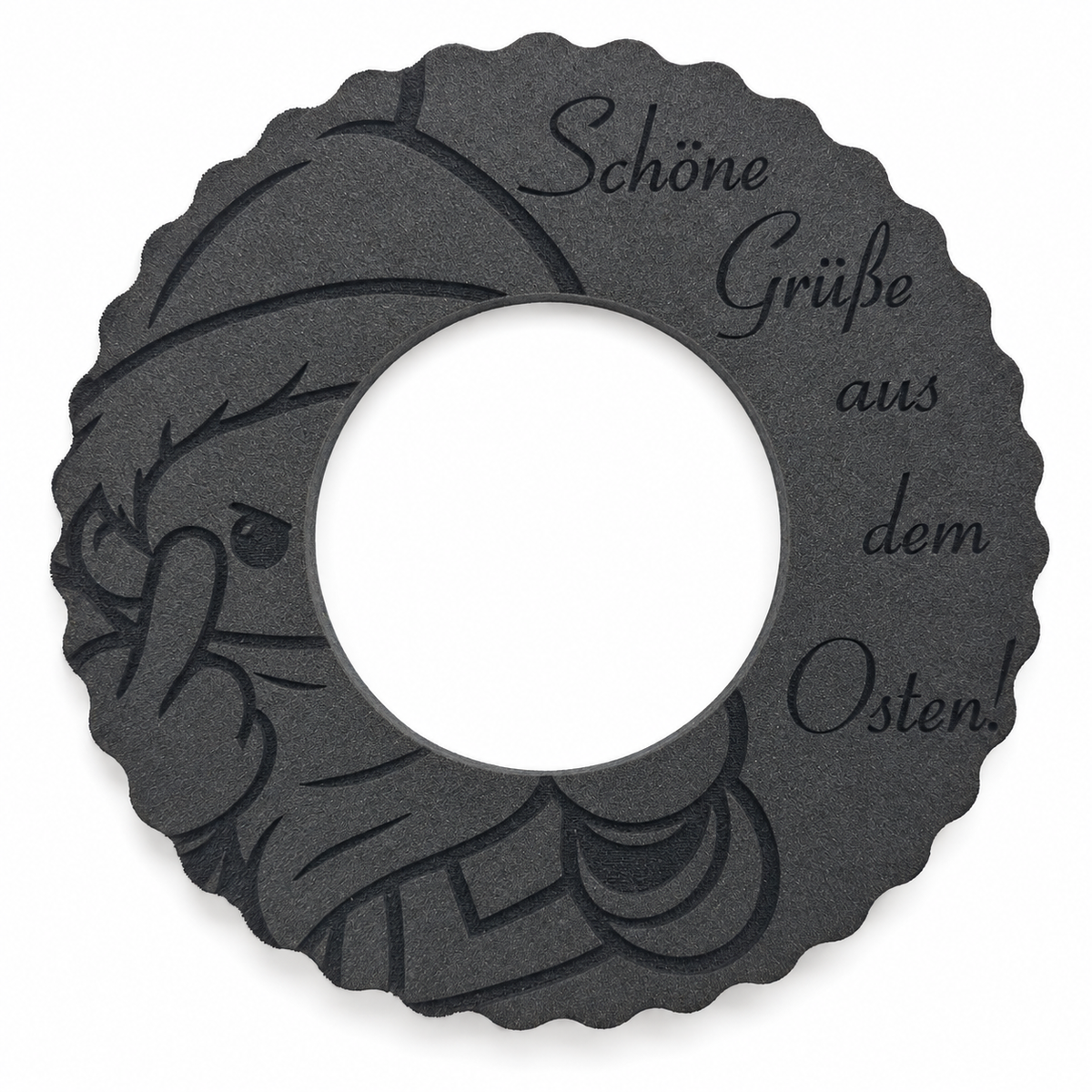 Simson Tank Protection Ring - Hexagon with Simson Logo